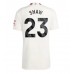 Tanie Strój piłkarski Manchester United Luke Shaw #23 Koszulka Trzeciej 2023-24 Krótkie Rękawy